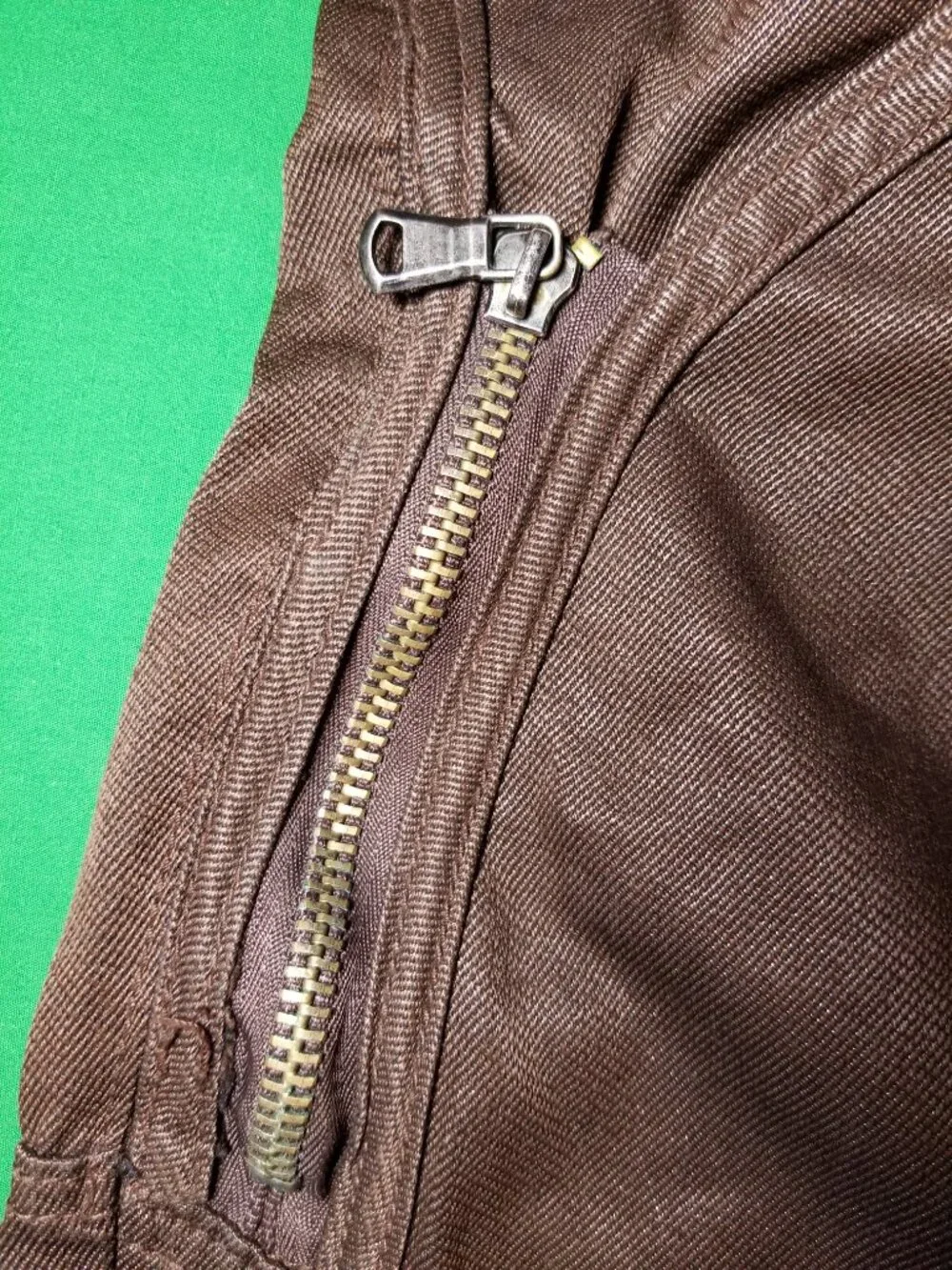 Victorious Premium Collection Mens 38x32 Brown Baggy Pant Retro Y2K Street Skate